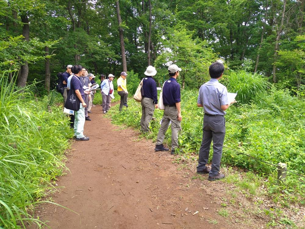 浅間山を考える会現地確認会