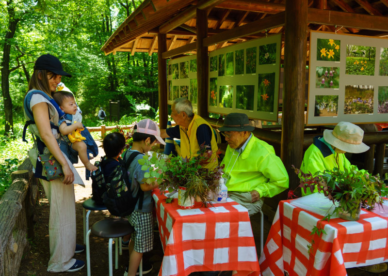 葉っぱプリントワークショップ